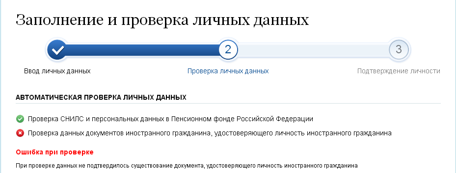 Сколько длится проверка. Ошибка при проверке данных. Госуслуги ошибка при проверке данных. Ошибка проверки данных документа удостоверяющего личность. Опечатка в госуслугах.